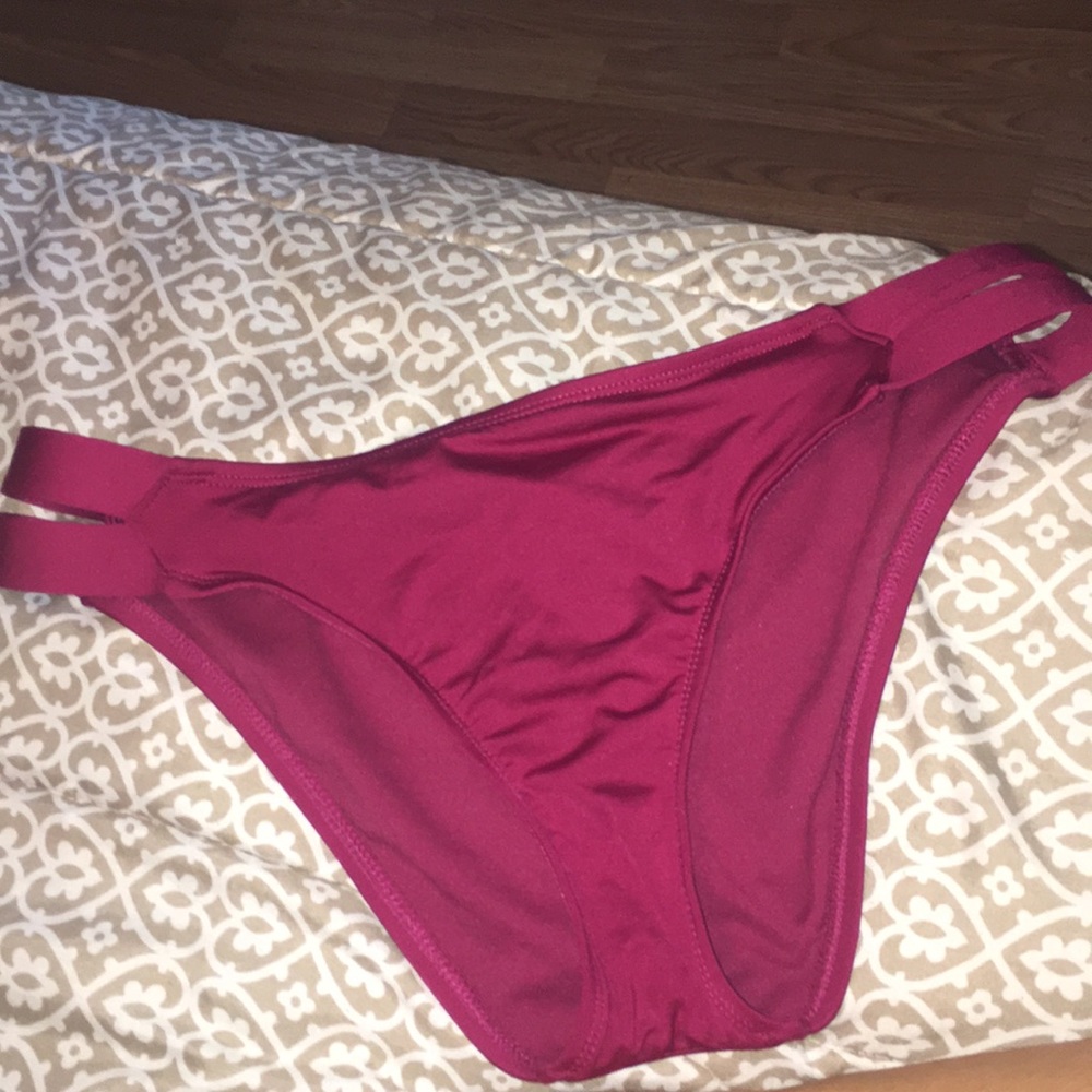 New Target Maroon bikini bottoms